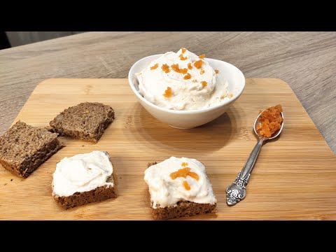 Видео: Домашняя закуска из икры тарама