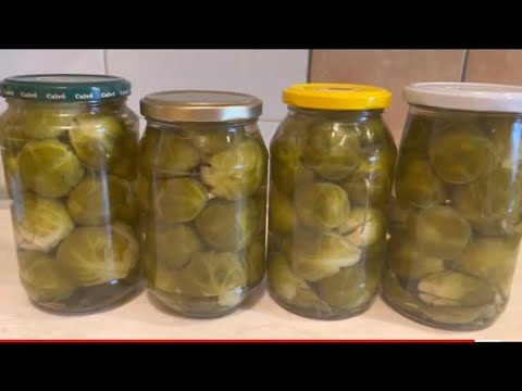Видео: Маринованная брюссельская капуста: вкуснейшее блюдо холодной зимой