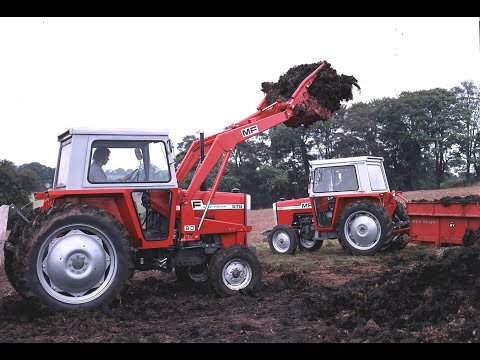 Видео: Старый рекламный ролик Massey Ferguson серии 500