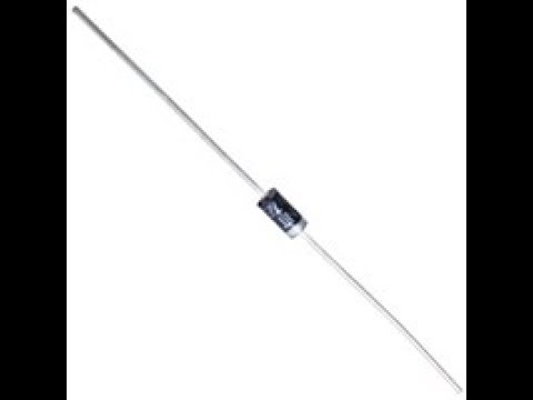 Видео: Как отличить диод Шоттки от обычного кремниевого диода .