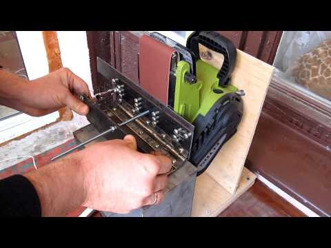 Видео: Уголок для выточки клинов на ноже .