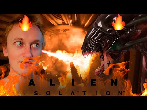 Видео: ВМЕСТЕ С ЧУЖИМ ЖАРИМ ДРУГ ДРУГА ► Alien: Isolation【#10】
