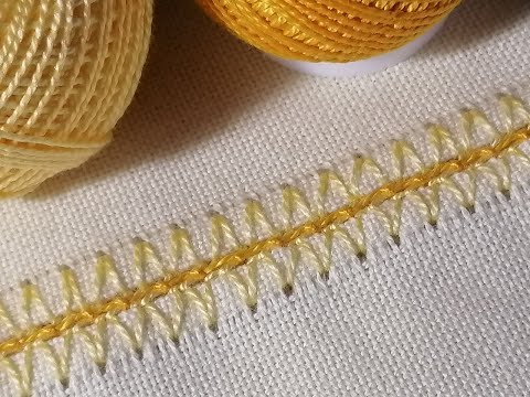 Видео: Змережування.  Вишивка. Hand embroidery.