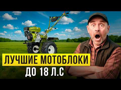 Видео: Лучшие тяжелые мотоблоки до 18 л.с. Какой бензиновый мотоблок выбрать в 2025 году?