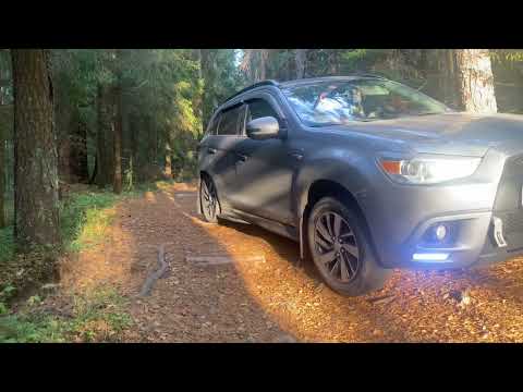 Видео: Лесная дорога до лагеря на Mitsubishi ASX | Отдых на озере | ASMR | Валдай