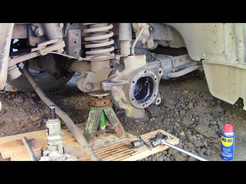 Видео: УАЗ Патриот! Замена шкворней на подшипниках на ВАКСОЙЛ!