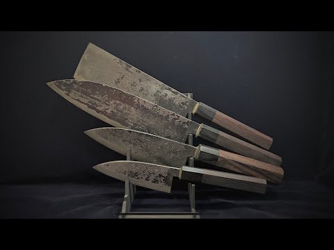 Видео: Японские кухонные ножи Такеда Takeda