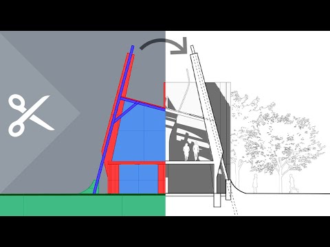 Видео: Чертеж сечения - Носорог