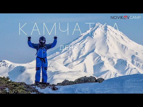 Видео: КАМЧАТКА! Novikov Camp пятый день день. Встреча с медведем! Дикие термальные источники. Интервью.