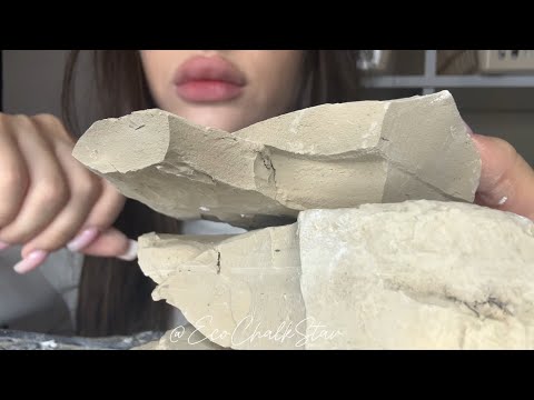 Видео: ТУРКЕСТАН БЕЛЫЙ| КРАСИВЫЕ КУСОЧКИ🤩🤍⏩️| АСМР | ПРИРОДНАЯ ГЛИНА 🍽️😍| ASMR | CRUNCH