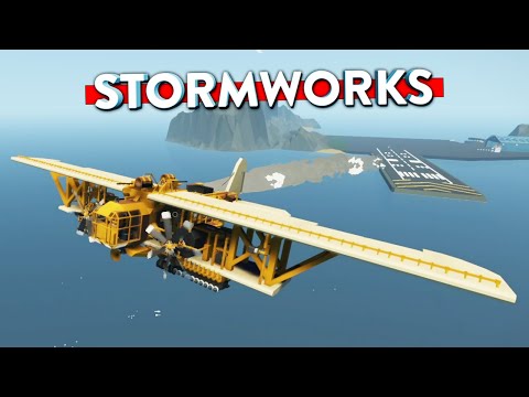 Видео: ЛЕТАЕМ на УГЛЕ! 🐱‍👤 | Stormworks: Build and Rescue