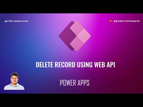 Видео: Удаление записи с помощью веб-API — приложение Power Apps на основе модели