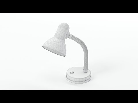 Видео: Моделирование настольной лампы в 3DsMax.