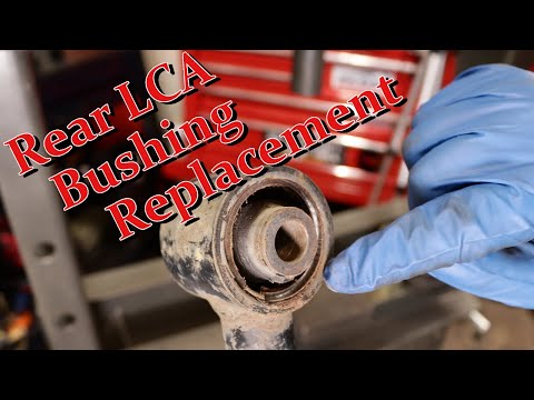 Видео: Замена задней втулки LCA