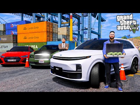 Видео: РЕАЛЬНАЯ ЖИЗНЬ В GTA 5 - ПРИВЕЗ LIXIANG L7 И ROLLS-ROYCE SPECTRE ИЗ КИТАЯ НА ПРОДАЖУ! 🌊ВОТЕР