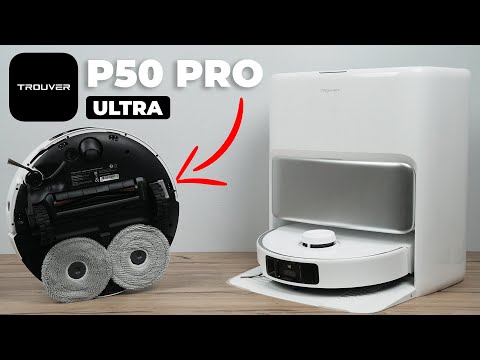 Видео: Trouver P50 Pro Ultra: лучший робот-пылесос за 60 тыс. рублей?!🏆 ОБЗОР и ТЕСТ✅