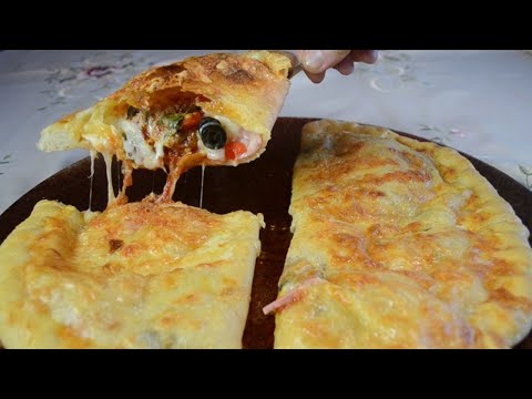 Видео: ПИЦЦА КАЛЬЦОНЕ МИКС ❤️Она станет вашей любимой Пиццей😋Сочная в тонком тесте