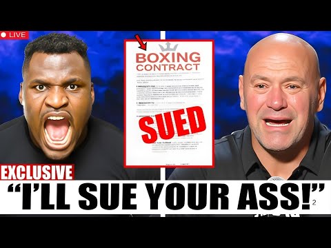 Видео: 2 МИНУТЫ НАЗАД: Фрэнсис Нганну только что подал в суд на Дану и UFC на сумму более 50 миллионов д...