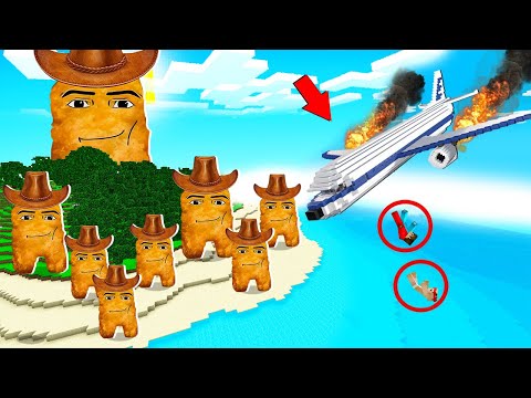Видео: 🇺🇦 ПАДІННЯ НА ОСТРІВ НАГГЕТС КОВБОЙ У МАЙНКРАФТ! БАКІ І МІКА SINGING NUGGET MINECRAFT