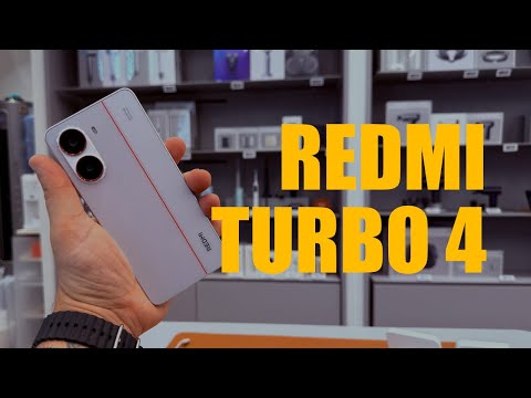 Видео: Redmi Turbo 4 уже в моих руках - первый взгляд на смартфон