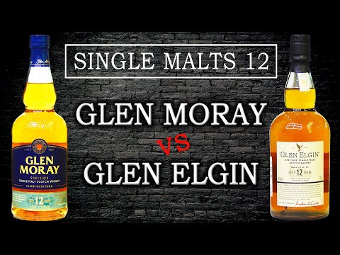 Видео: Glen Moray 12 vs  Glen Elgin 12. Сингл-молты 12 лет: Часть 16.