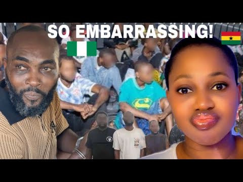 Видео: ГАНА🇬🇭ПОЛИЦИЯ НЕ ШУТИТ! МАССОВЫЕ АРЕСТЫ НИГЕРИЙЦЕВ, СВЯЗАННЫХ С ТОРГОВЛЕЙ ЛЮДЬМИ В ГАНЕ.