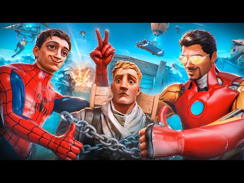 Видео: НЕ ОБИЖАЙТЕ СУПЕРГЕРОЕВ в ФОРТНАЙТ...