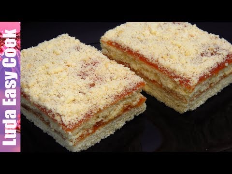 Видео: Десерт к чаю как в детстве, песочные пирожные, Люда Изи Кук выпечка пирожных cakes pastries пирожное
