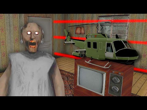 Видео: ГРАНИ ИМА ЛАЗЕРИ И НОВ ХЕЛИКОПТЕР - Granny 2 Remake (Update)