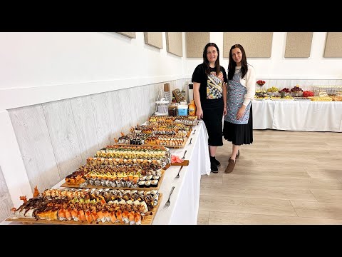 Видео: Свадьба в США! Готовим Суши с Сестрой ​⁠@Olga Lutsik на Новых Подставках! Южная Каролина