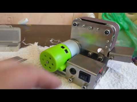 Видео: Мини гриндер для заточки ножей оверлока.