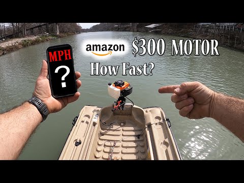 Видео: Насколько быстр подвесной мотор Amazon за 300 долларов? Удивительно!