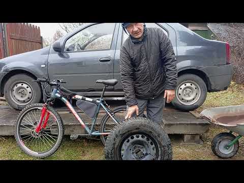 Видео: Колеса 205/65R15 для Aveo T300. Редкая неисправность велосипеда.