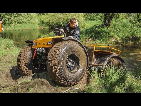 Видео: Полностью новый вездеход переломка GiD за 485 тысяч рублей