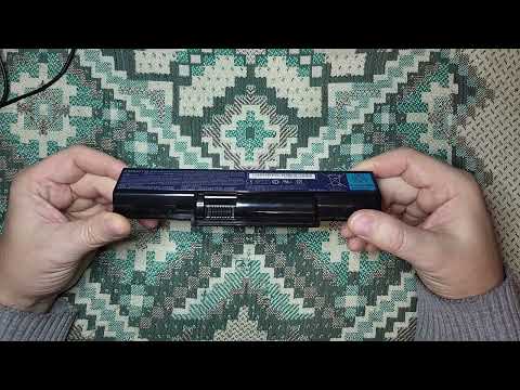Видео: Батарея AS09A51 Acer Aspire с контроллером MAX 1781, подключаю батарею Acer к ноутбуку Lenovo