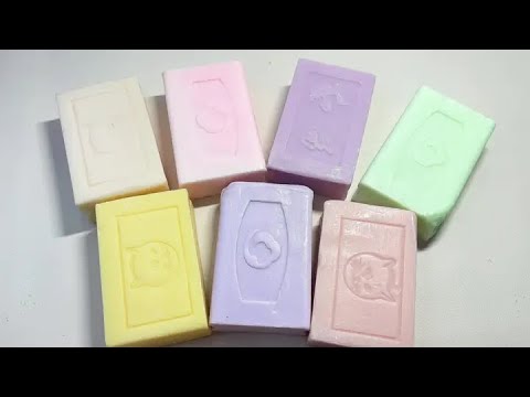 Видео: ASMR Soap cutting | Soap Carving|Резка мыла | ASMR