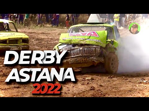 Видео: ДЕРБИ АСТАНА 2022 гонки НА ВЫЖИВАНИЕ без правил!!! Казахстан