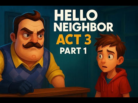 Видео: Прохожения Hello Neighbor акт 3-1 (+баги)