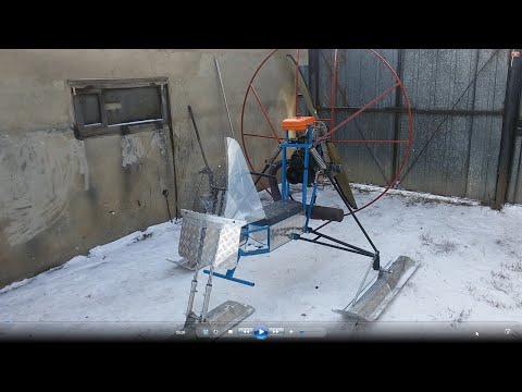 Видео: SUPER Аэросани! Первый выезд!