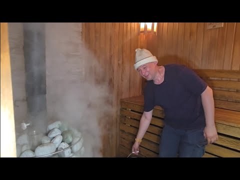 Видео: Сколько градусов в трубе? Быстро ли восстанавливается каменка? Тест в бане Everest Steam Heat INOX