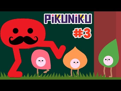 Видео: Приключения ПИКУНИКУ #3 Веселая игра PIKUNIKU  как красный шар