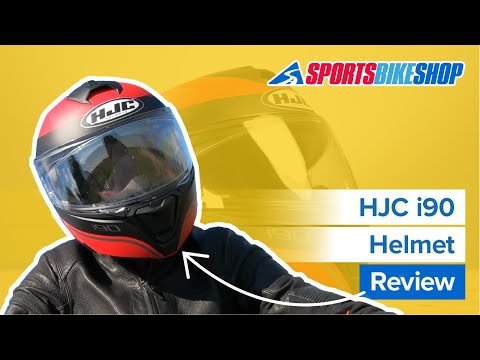 Видео: Обзор откидного мотоциклетного шлема HJC i90 — Sportsbikeshop