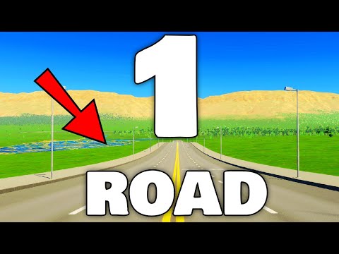 Видео: Cities Skylines II: Город с одной дорогой...