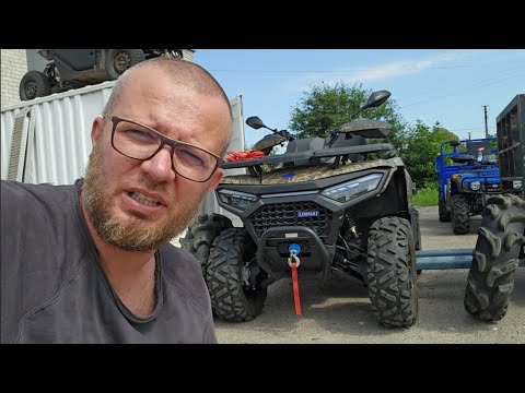Видео: 1 серія Тюнінг квадроцикла Linhai V650 LandForce 