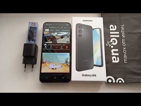 Видео: Samsung Galaxy A16 акб 4650 mah