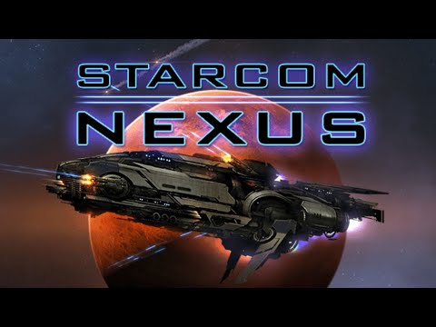 Видео: Starcom: Nexus #2 Союзники ящеры, торговцы водяные и метеоритное поле.
