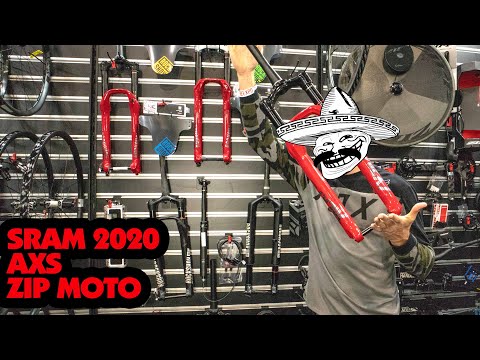 Видео: AXS EAGLE, ZIPP MOTO, НОВИНКИ ОТ SRAM 2020 НА BIKE EXPO