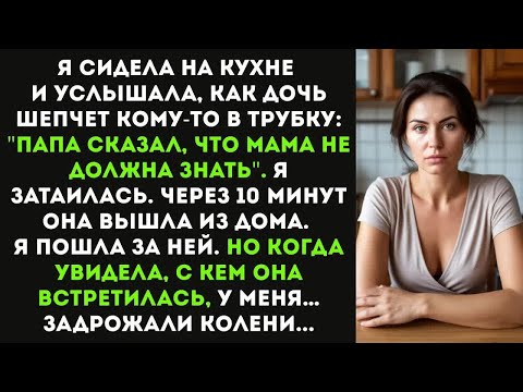 Видео: Я услышала, как дочь шепчет кому то в трубку  Я затаилась и проследила за ней, но то, что я ув