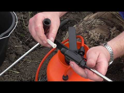 Видео: Опрыскиватель ЖУК. Чистка фильтра брандспойта