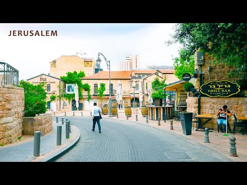 Видео: Иерусалим. Прогулка от старого города до удивительного парка роз